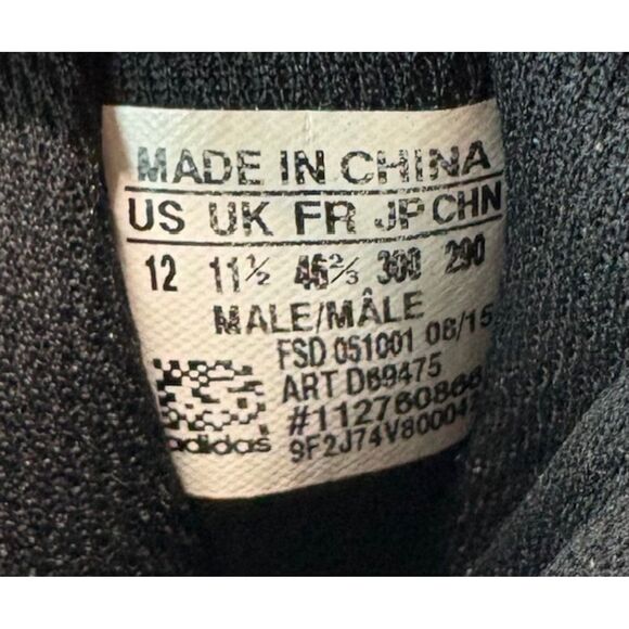 Adidas Adiprene Plus Navy Blue White D69475 Mens High Top sneakers size 12 - Picture 8 of 8